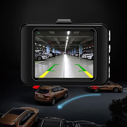 Gosuguu Dash Cam Frente 1080p FHD- 2,0 polegadas Mini tela de tela Dash Cam Cames de carro de carro G-Sensor de G.