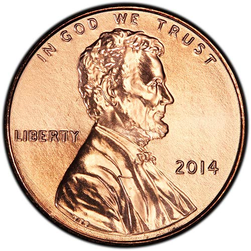 2014 P&D Bu Lincoln Shield Cent Choice Uncirculou Us Mint 2 Coin Set