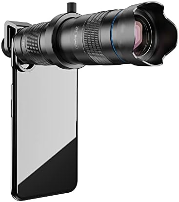 Lysldh optic telefone camera lente 28x telefoto zoom lente monocular com mini tripé selfie para todos os smartphone