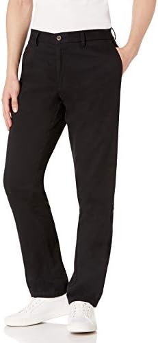 Essentials Men Slim-Fit Fits resistente a Chino-Front-Front Chino-Pant