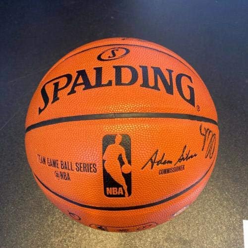 -17 Golden State Warriors NBA Champs Team assinou basquete de jogo PSA DNA CoA - Basquete autografado