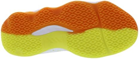 Adidas exibe um Candace Par Sapatos Sapatos 8, cor: laranja/amarelo