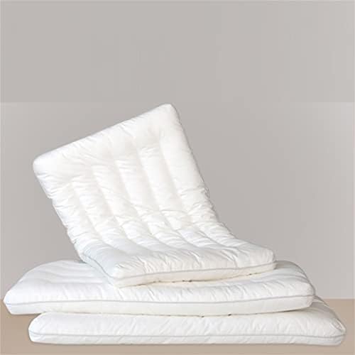 Travesseiro de algodão Proteção do pescoço travesseiro Fibra de travesseiro Core de travesseiro único par de travesseiros