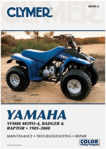 Manuais de reparo de Clymer para Yamaha Badger 80 1992-2002
