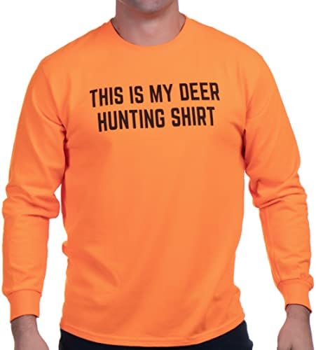 Esta é a minha camisa de caça aos cervos | T-shirt engraçado Hunter Blaze Orange Safety Roupos