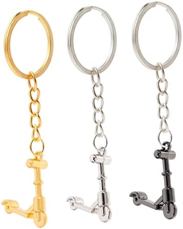 Veemoon 9 PCs Scooter Keychain Carty Tote Key Titular para Purse Boyfriend Gift Keychains Remover antes de voar