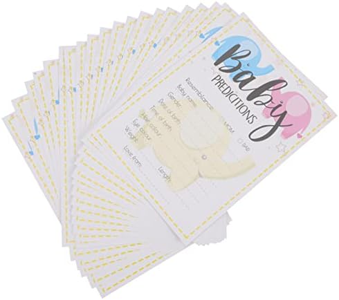 Zerodeko cards boy mãe presente 20pcs cartões de previsão para bebês conselhos de elefante e cartões de previsão