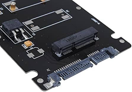 Mini PCI-E MSATA SSD a 2,5 SATA Disco rígido Adaptador de capa de capa de disco rígido