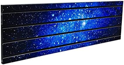 FixtUledisplays® Horizontall Slatwall Painel com arte laminada 40 polegadas de largura x 12 polegadas de altura universo galáxia 10152-40 * 12 -nf