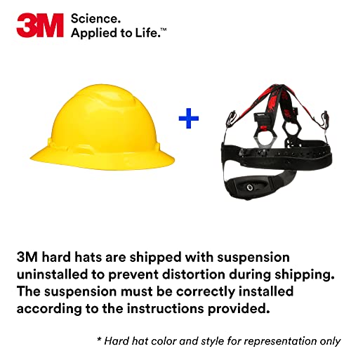 SecureFit Hard Hat Hat SecureFit H-806SFV-UV, laranja, Capacete de segurança em estilo de borda completa com sensor de uvicator, suspensão de catraca de difusão de pressão de 4 pontos, ANSI Z87.1