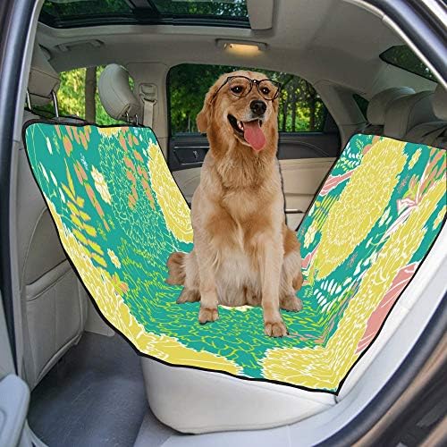 Tampa de assento de cão enevotx personalizada design de impressão de impressão de moda de moda para cães impermeabilizada