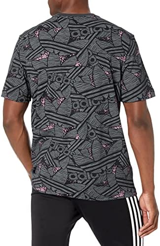 adidas originais adidas rekive trefoil toda camiseta impressa de tamanho grande