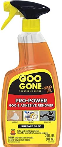 Limpador de goo goo pro-potwer, aroma cítrico, garrafa de 24 onças