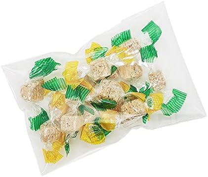 Koberrli 100pcs 4½ x 6½ polegadas Clear Celofano Sacos de Celofano, Bolsas de Cookie Clear Auto Adesivo para Candy