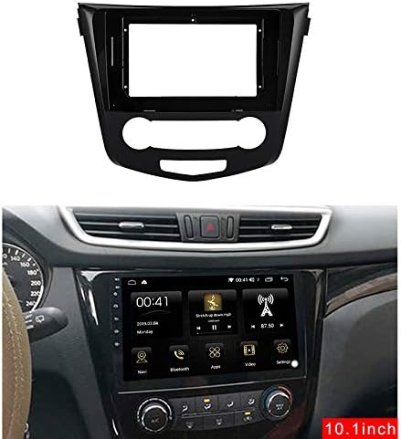 Quadro de rádio de carros de 10,1 polegadas para Nissan Qashqai 2015-2019 DVD GPS Navi Player Painel Dash Kit de instalação