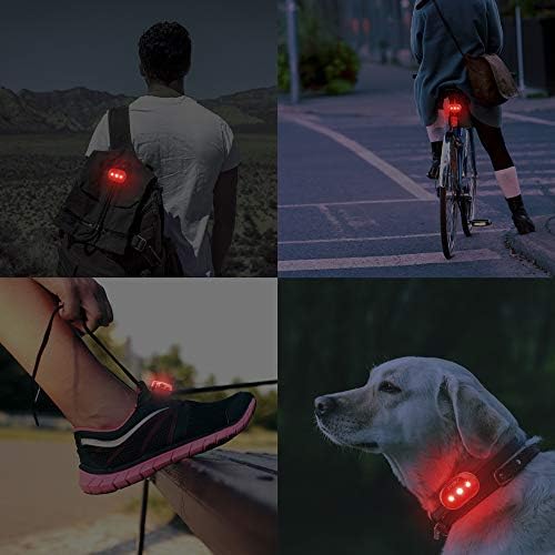 Luzes de bicicleta BV, super brilhantes com 5 leis de bicicleta LED e 3 traseiro LED, luzes de bicicleta para passeios noturnos