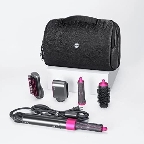 Caixa de viagem aerwrap Bubm para Dyson/Shark Flexstyle, bolsa de viagem compatível com Dyson Airwrap/Shark Flexstyle Complete Styler e acessórios, bolsa de viagem para secador de cabelo Dyson/Shark