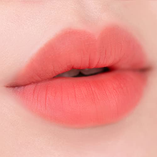 Amuse Dew Velvet Lip Tint Semi Matt Fresh Dewy Velvet Texture Korean Cosmetics à prova de transferência à prova de transferência