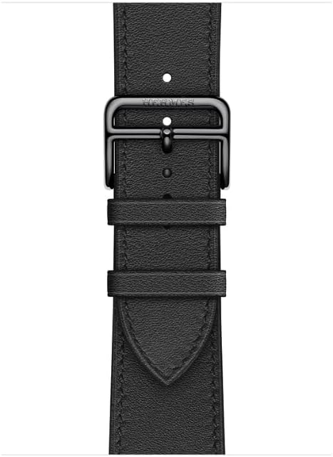 Kancun Compatível com Apple Watch Band Série Se 8 7 6 5 4 3 2 1,38/40/41mm 42/44/45mm, banda de substituição de couro genuína