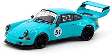 RWB Backdate 51 Azul Rauh-Welt Begriff Hobby64 Series 1/64 Modelo Diecast Model By Tarmac Works T64-046-BL51