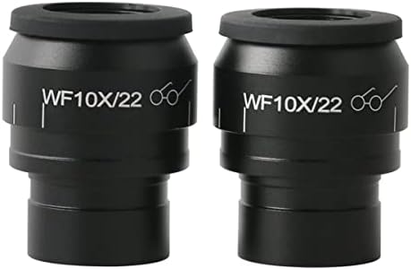Acessórios para microscópio 2pcs wf10x wf15x wf20x wf25x wf30x microscópio ocular de campo largo de largura consumíveis