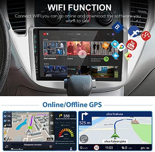 2G 32G Android 11 estéreo de carros para Toyota Highlander 2000-2007 Apple CarPlay Touch Screen Radio