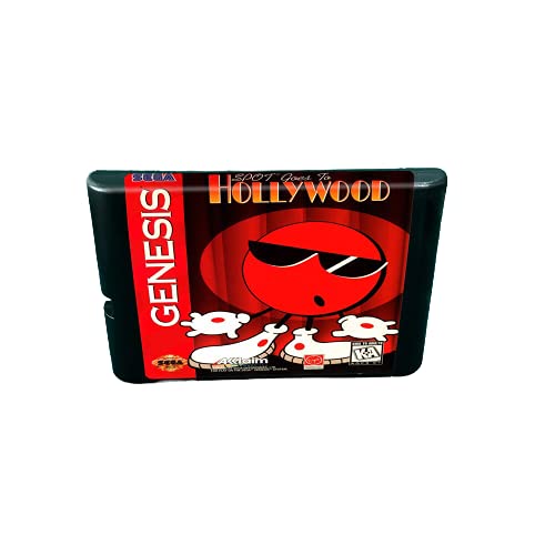 Aditi Hollywood - cartucho de jogos de 16 bits para megadrive Console