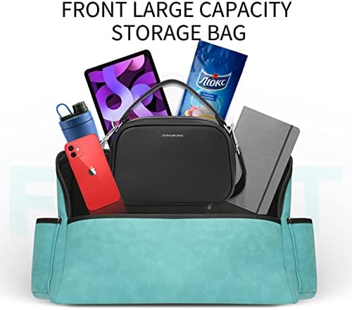 Porta-bolso de carro ekala suporte para carro entre assentos com carro de vários bolsos de grande capacidade Saco de armazenamento
