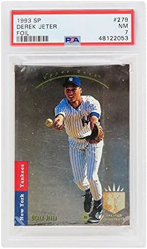 Derek Jeter 1993 SP Foil Baseball RC ROOKIE CARD #279
