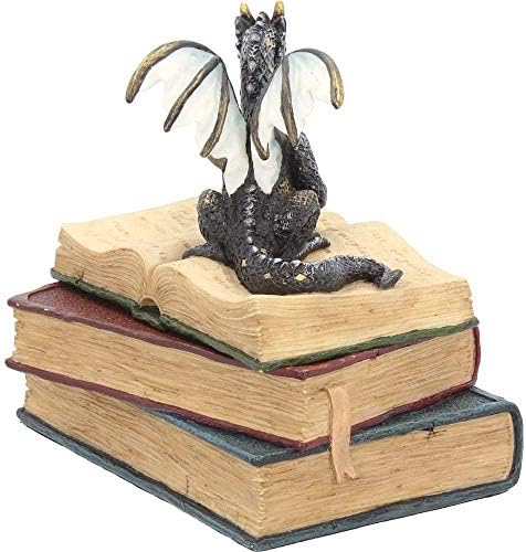 UNICORN Studio WU77103AA Bolsistas em miniatura Dragons Books Box