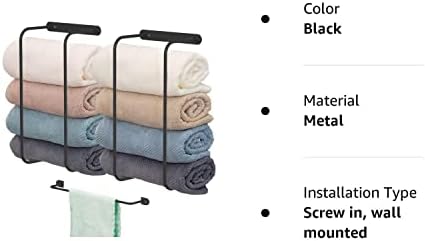 2+1 conjunto de toalhas para banheiro, suporte de toalha para parede do banheiro, armazenamento do banheiro, prateleiras de toalhas para montagem na parede do banheiro, armazenamento de toalhas de banheiro, armazenamento de toalhas para banheiro pequeno, spa, salão