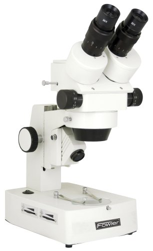 Fowler 53-640-777 Microscópio de zoom de estéreo deluxE, ampliação 7x-45x, 33-5mm Campo de visão do campo