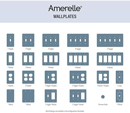 Amerelle 77ttdddblate de parede de linhas do metrô, 2 1 saída duplex, metal fundido, bronze envelhecido, 1 pacote, alternância dupla