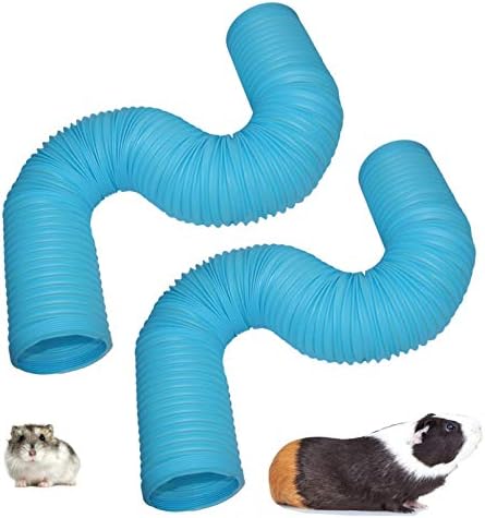 Túneis divertidos de pinvnby hamster brinquedos de tubo plástico de rato de rato