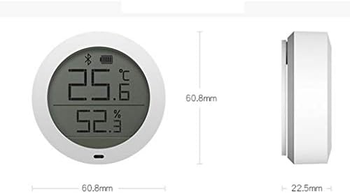 Termômetro Jahh Termômetro Termômetro Digital Termômetro, Monitor de umidade do termômetro interno, medidor de medidor de umidade de temperatura, com indicadores de conforto