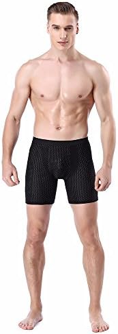 Roude de roupas íntimas cuecas roupas íntimas sexy baús de bolsa masculina shorts boxer bulge masculino masculino açúcar