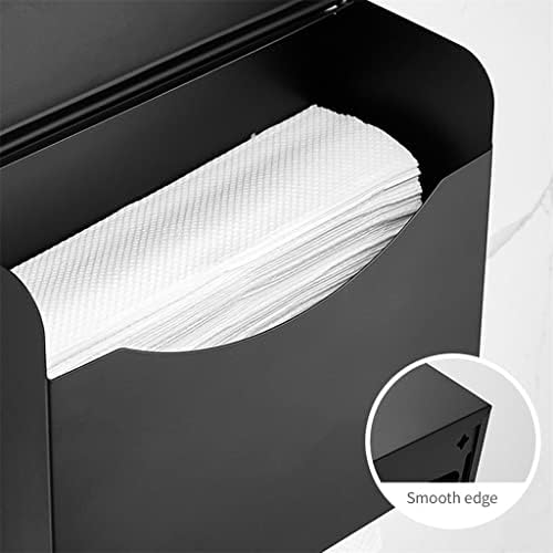 Zheinj de papel de papel de papel de parede de parede Distribuidor de papel duplo suporte de papel de cozinha de metal banheiro