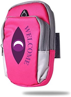 Bem -vindo ao NightValue Sports Arm Bag/ Brands, bolsos multifuncionais para o telefone celular - ideal para treino, caminhada, corrida, academia, corrida