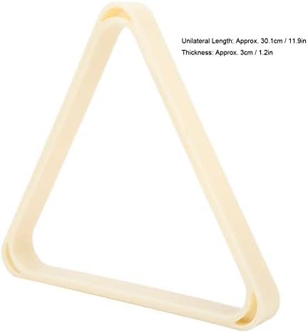 PLAPAPOLOPELO TRIANGLE PLUSH TRIANGLE, Triângulo da piscina, rack de mesa de bilhar, rack de triângulo de slooker, 2pcs