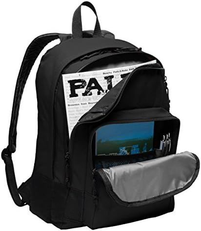 Broad Bay University of Illinois Backpack Style Illini Backpack Laptop Sleeve