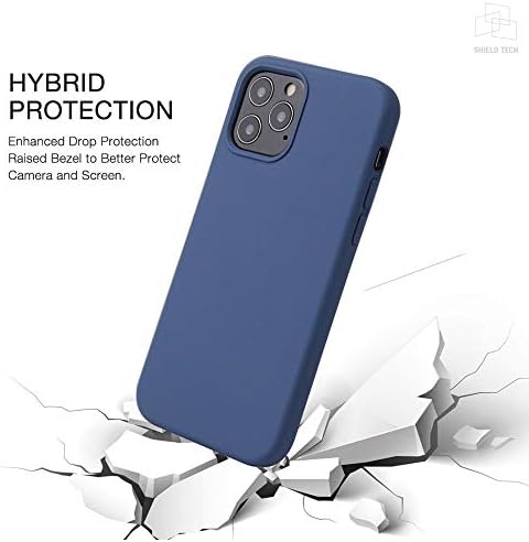 iPhone 11 Pro Max 6.5 Case líquido de silicone líquido Cobaltblue Tampa