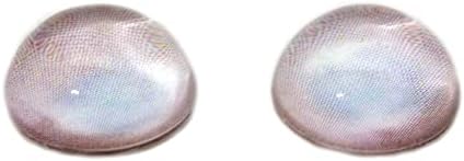 DOME ALTO DOME BEDIDO Nublado Zombie Half Sphere Glass Eye Cabochons para pendente Fazendo jóias embrulhadas Taxidermia artesanal
