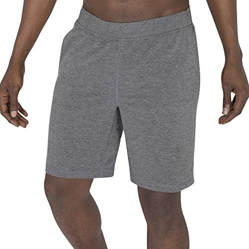 Shorts de shorts masculinos da Apana Yoga 9 polegadas Sortos de pântanos de lounge com bolsos Baby French Terry Yoga e shorts de desempenho