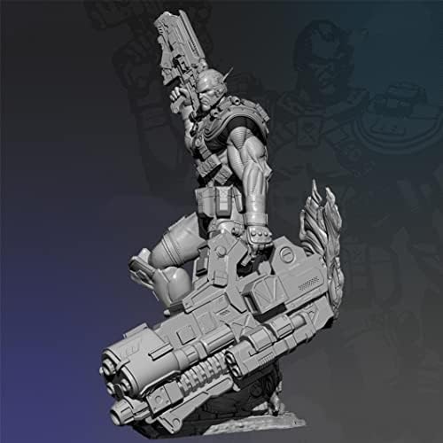 Goodmoel 1/24 Sci-Fi Planet Super Soldier Resin Modelo Figura Modelo Kit Não montado e não pintado em miniaturas/CK-3071