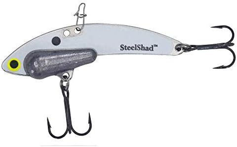 Steelshad - Série pesada 1/2 oz. Lures de pesca de baixo - Crankbait sem lábios para pesca de água doce - Perfeito para