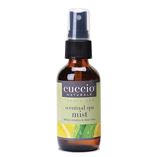 Cuccio Naturale Scentual Spa Mist - spray aromático - acalma e suaviza a pele - radiante e rejuvenescida da pele - promove uma