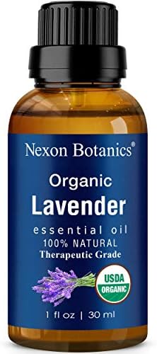 Nexon Botanics Lavanda Óleo essencial e pacote de óleo essencial de hortelã -pimenta - Múltiplos benefícios de pele, cabelo
