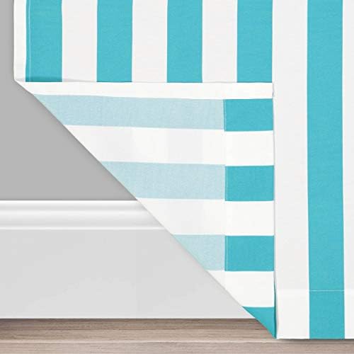 Waverly Sun N 'Shade Indoor/Outdoor Curtains for Patio - Solstice Stripe 52 x 84 Térmico Painel único Scommet Bloqueio de