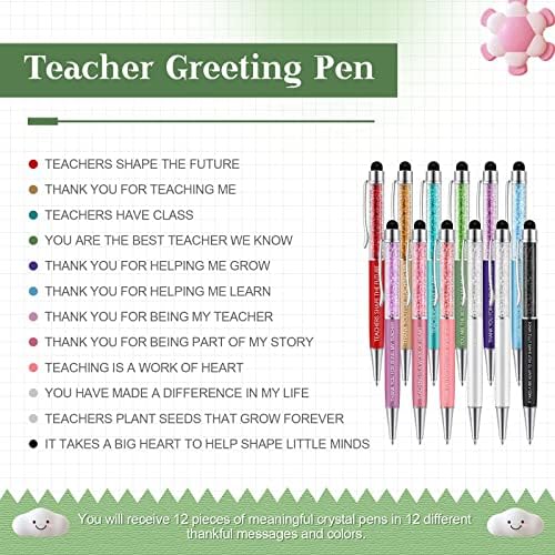 12 peças canetas de esferográfica cristãos engraçados de caneta de caneta de caneta de caneta vibrante citações inspiradoras