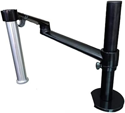 DLOETT Microscópio ajustável suporte de suporte de metal 25mm pilar binocular Trinocular Microscopio suporte de tabela de